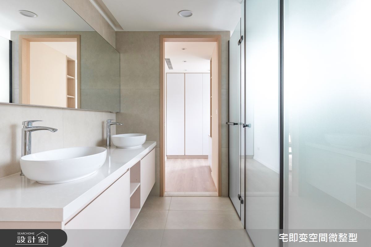 58坪新成屋(5年以下)＿木質風浴室案例圖片＿宅即變空間微整型＿宅即變_57之58