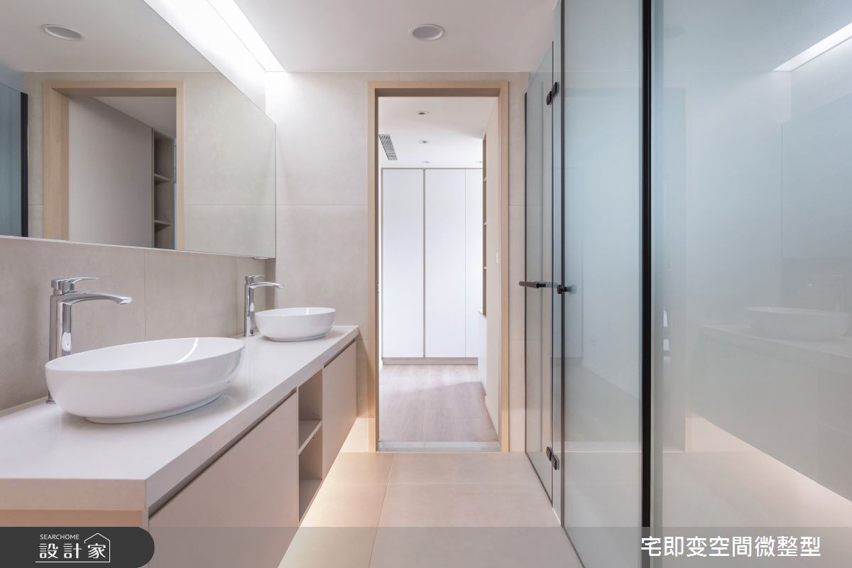 58坪新成屋(5年以下)＿木質風浴室案例圖片＿宅即變空間微整型＿宅即變_57之59