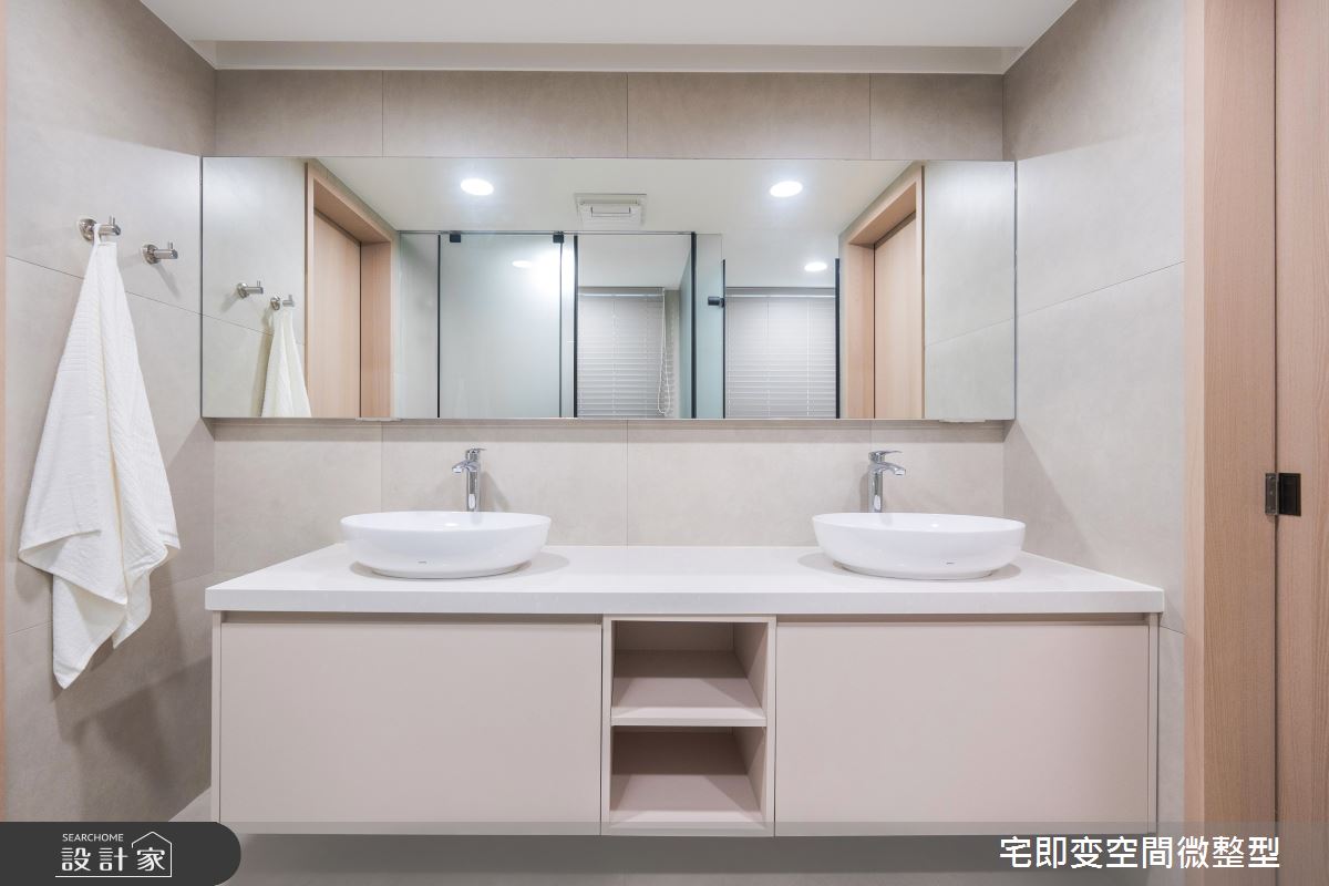 58坪新成屋(5年以下)＿木質風浴室案例圖片＿宅即變空間微整型＿宅即變_57之60