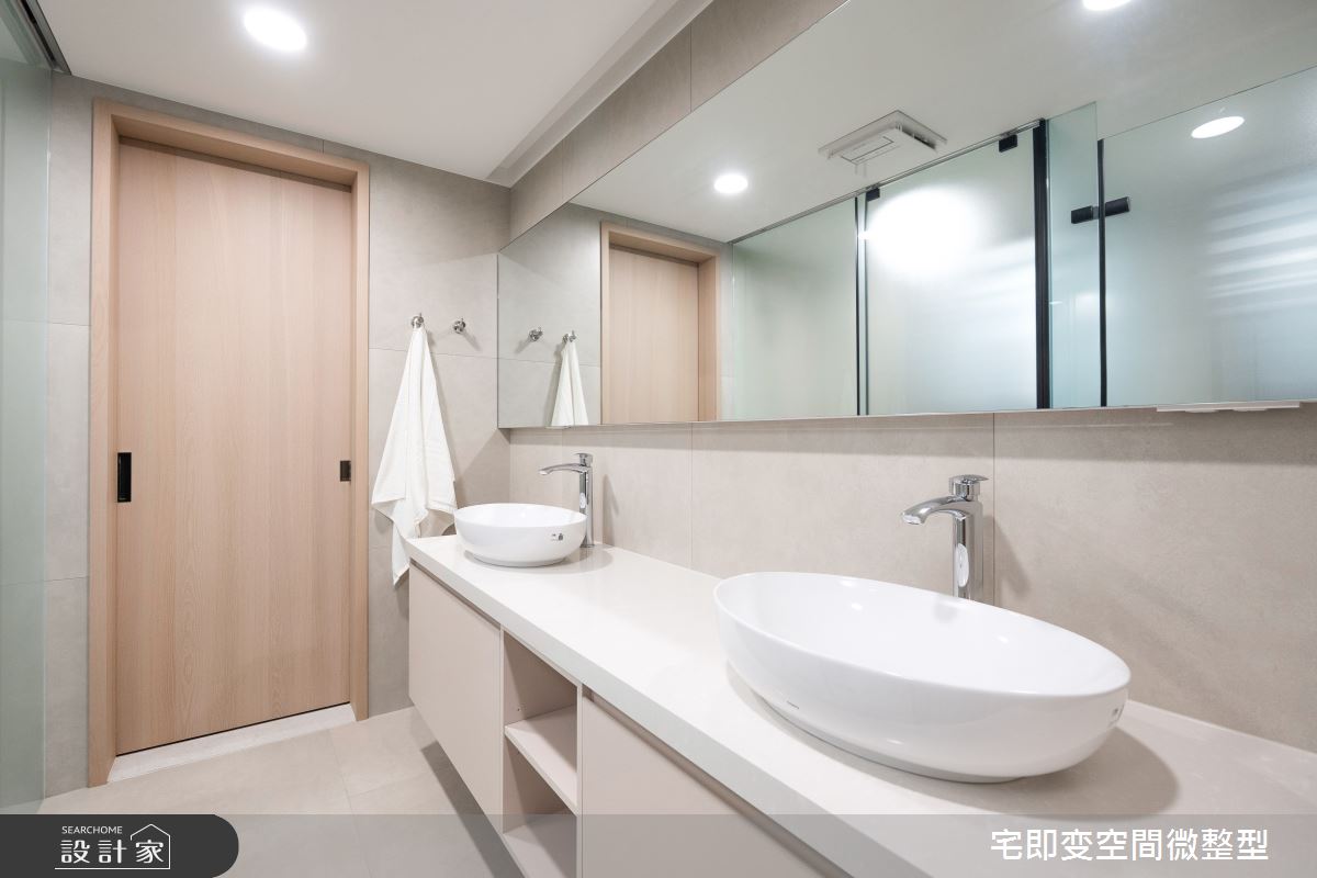 58坪新成屋(5年以下)＿木質風浴室案例圖片＿宅即變空間微整型＿宅即變_57之61