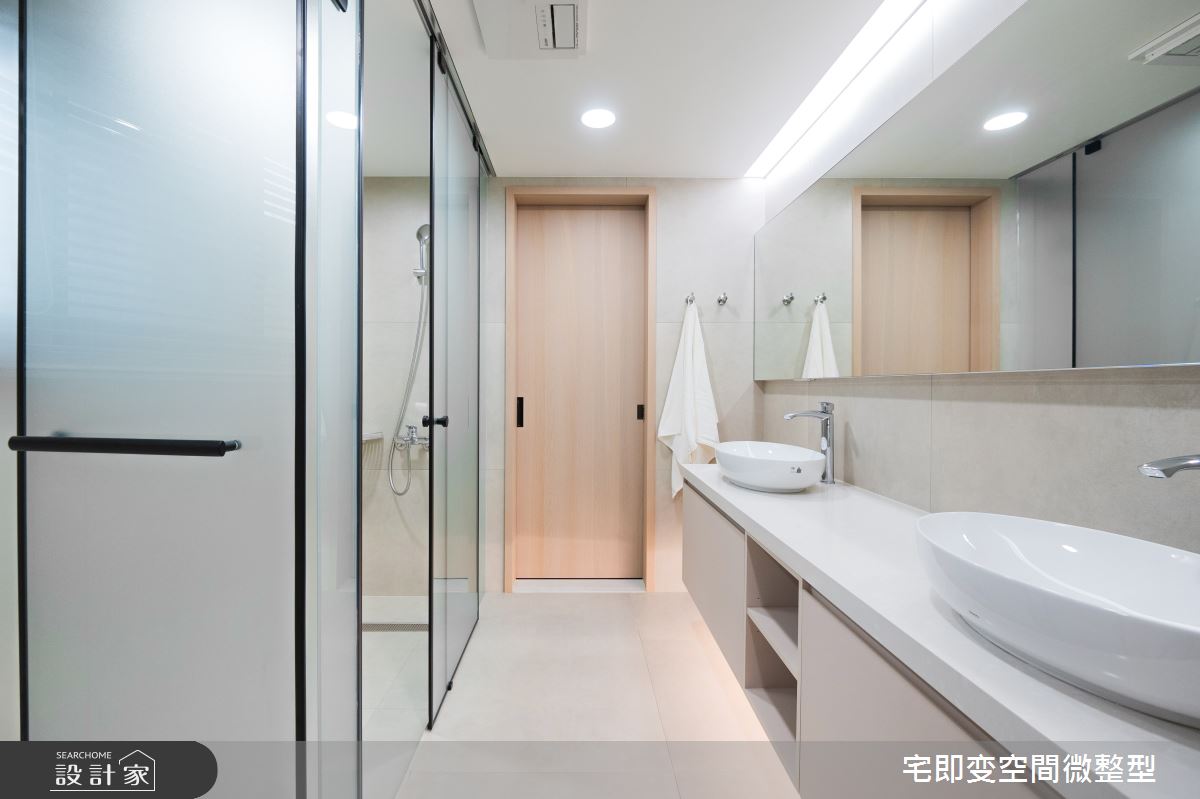 58坪新成屋(5年以下)＿木質風浴室案例圖片＿宅即變空間微整型＿宅即變_57之63