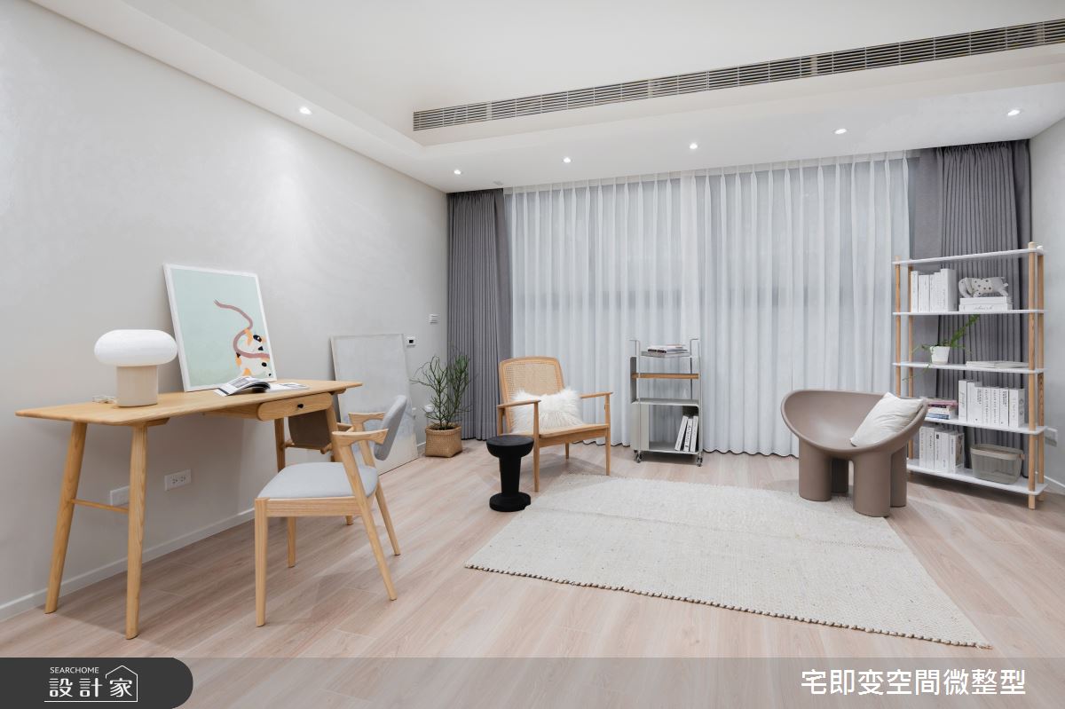 58坪新成屋(5年以下)＿木質風客廳案例圖片＿宅即變空間微整型＿宅即變_57之67