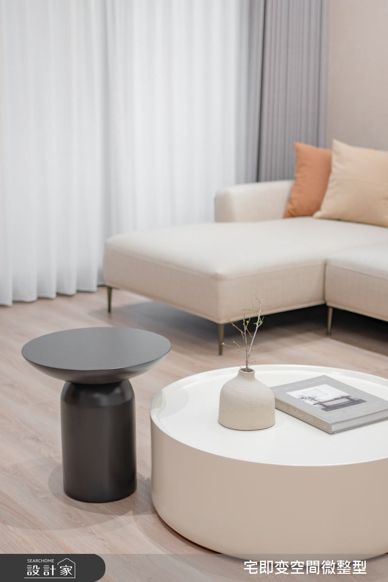 58坪新成屋(5年以下)＿木質風客廳案例圖片＿宅即變空間微整型＿宅即變_57之76