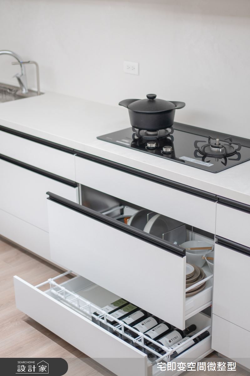 58坪新成屋(5年以下)＿木質風廚房案例圖片＿宅即變空間微整型＿宅即變_57之82