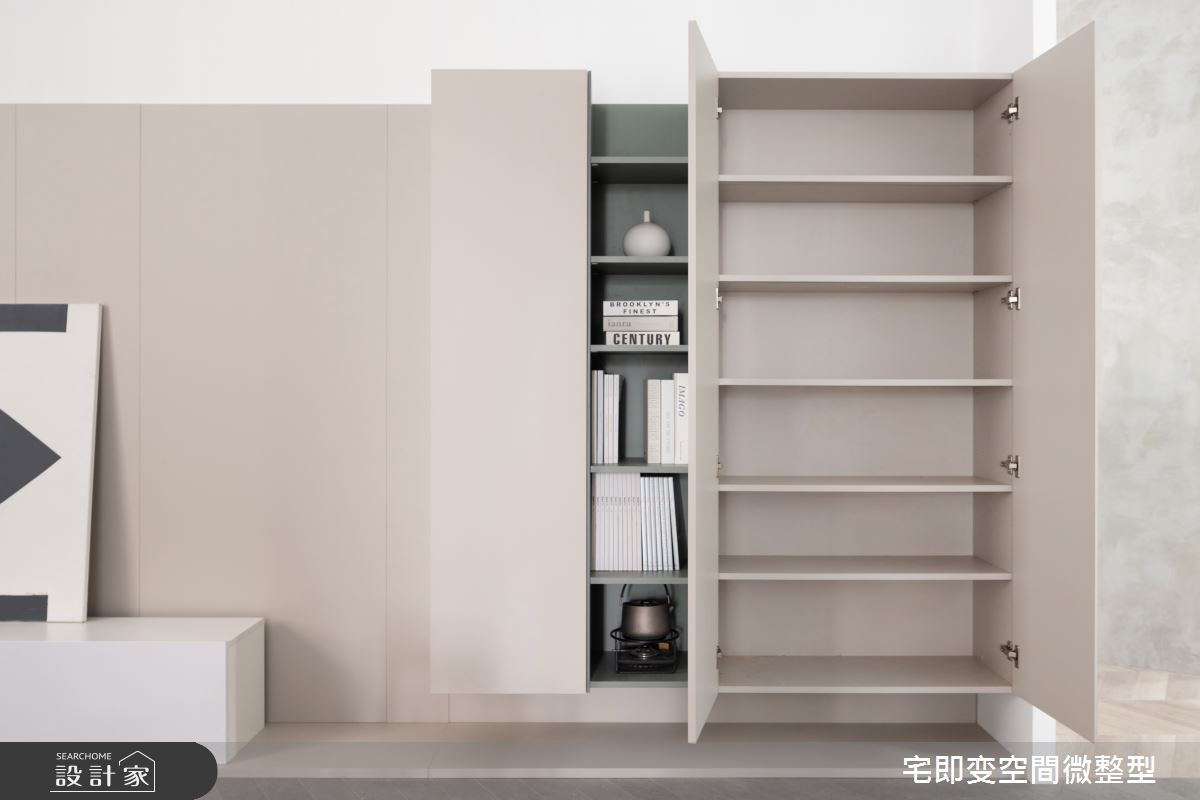 17坪新成屋(5年以下)＿北歐風客廳案例圖片＿宅即變空間微整型＿宅即變_58之5