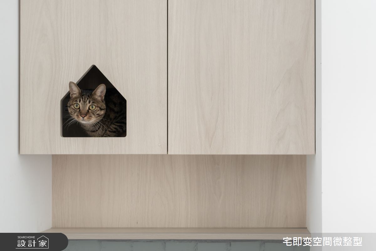 17坪新成屋(5年以下)＿北歐風客廳寵物案例圖片＿宅即變空間微整型＿宅即變_58之11