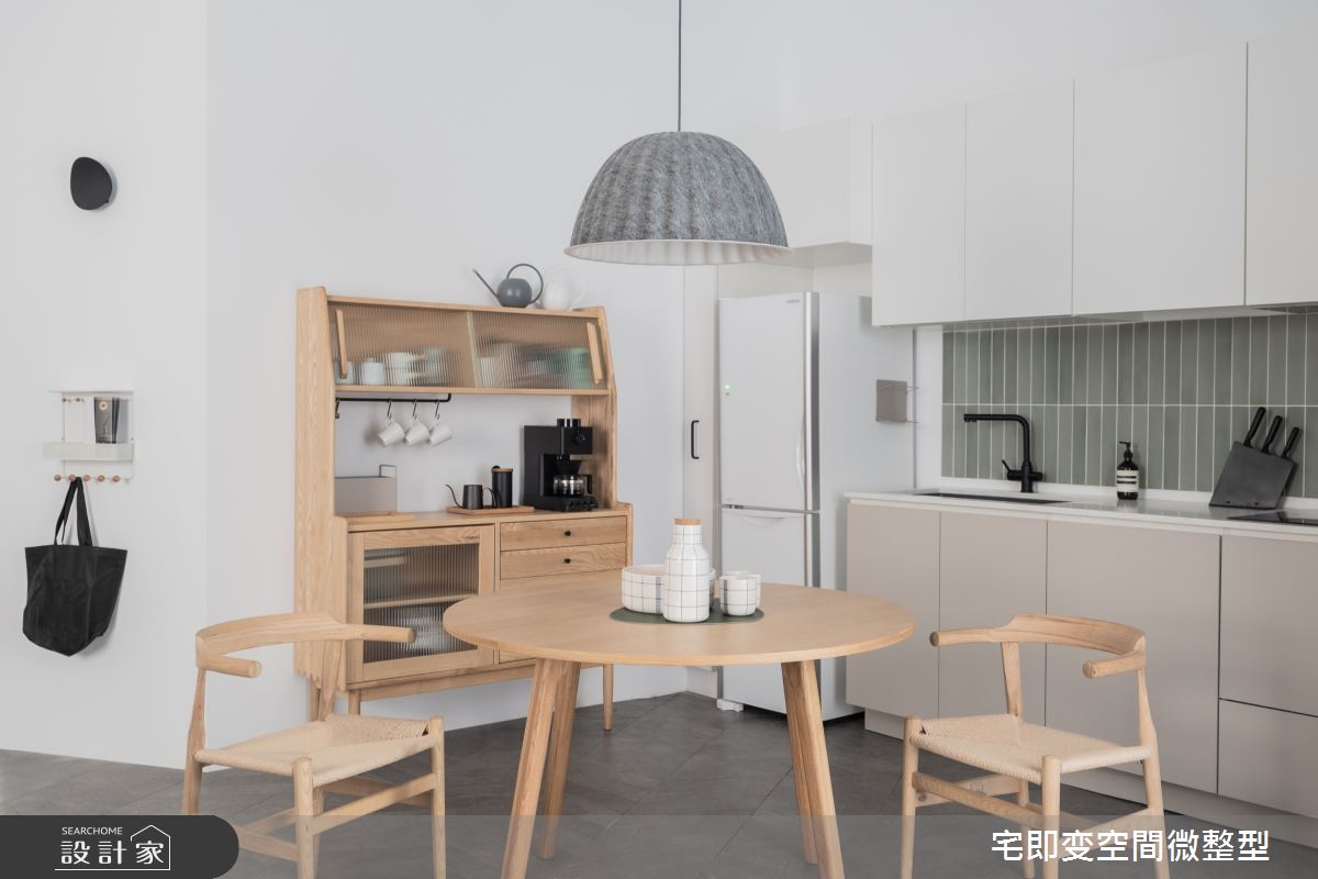 17坪新成屋(5年以下)＿北歐風餐廳廚房案例圖片＿宅即變空間微整型＿宅即變_58之18