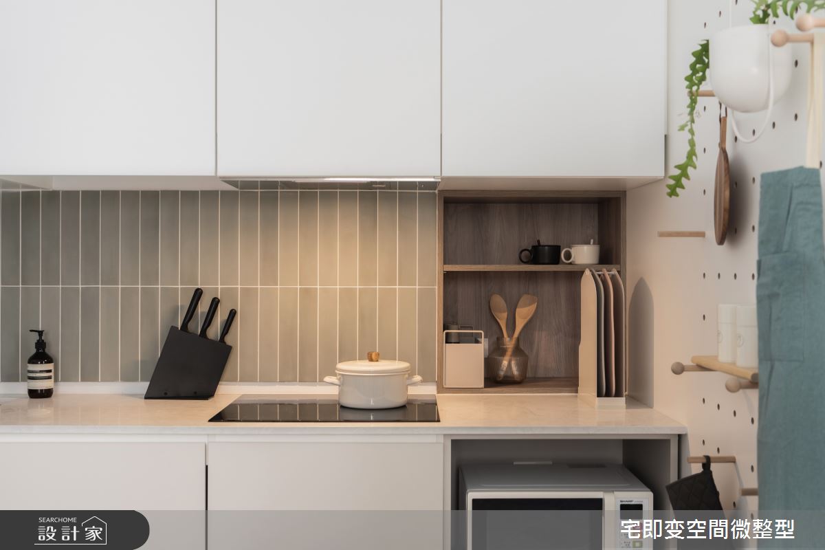 17坪新成屋(5年以下)＿北歐風廚房案例圖片＿宅即變空間微整型＿宅即變_58之21