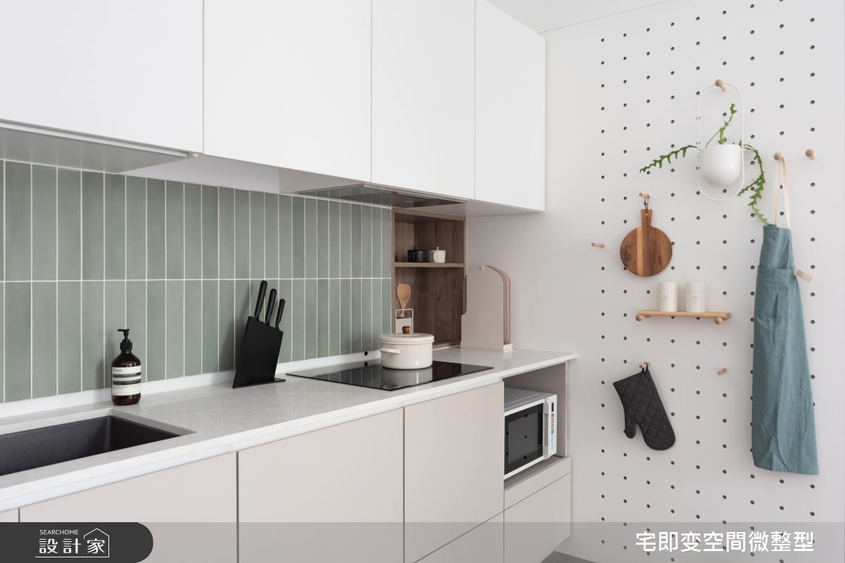 17坪新成屋(5年以下)＿北歐風廚房案例圖片＿宅即變空間微整型＿宅即變_58之25