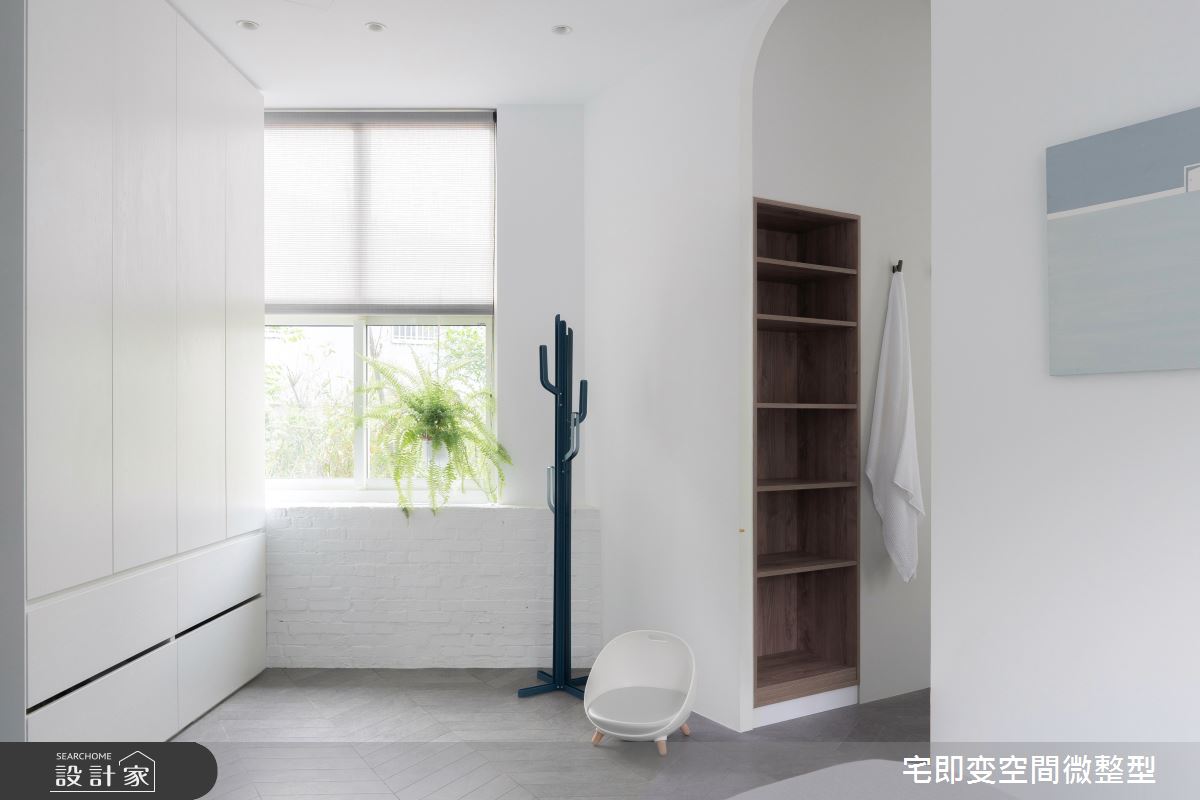 17坪新成屋(5年以下)＿北歐風臥室更衣間案例圖片＿宅即變空間微整型＿宅即變_58之31