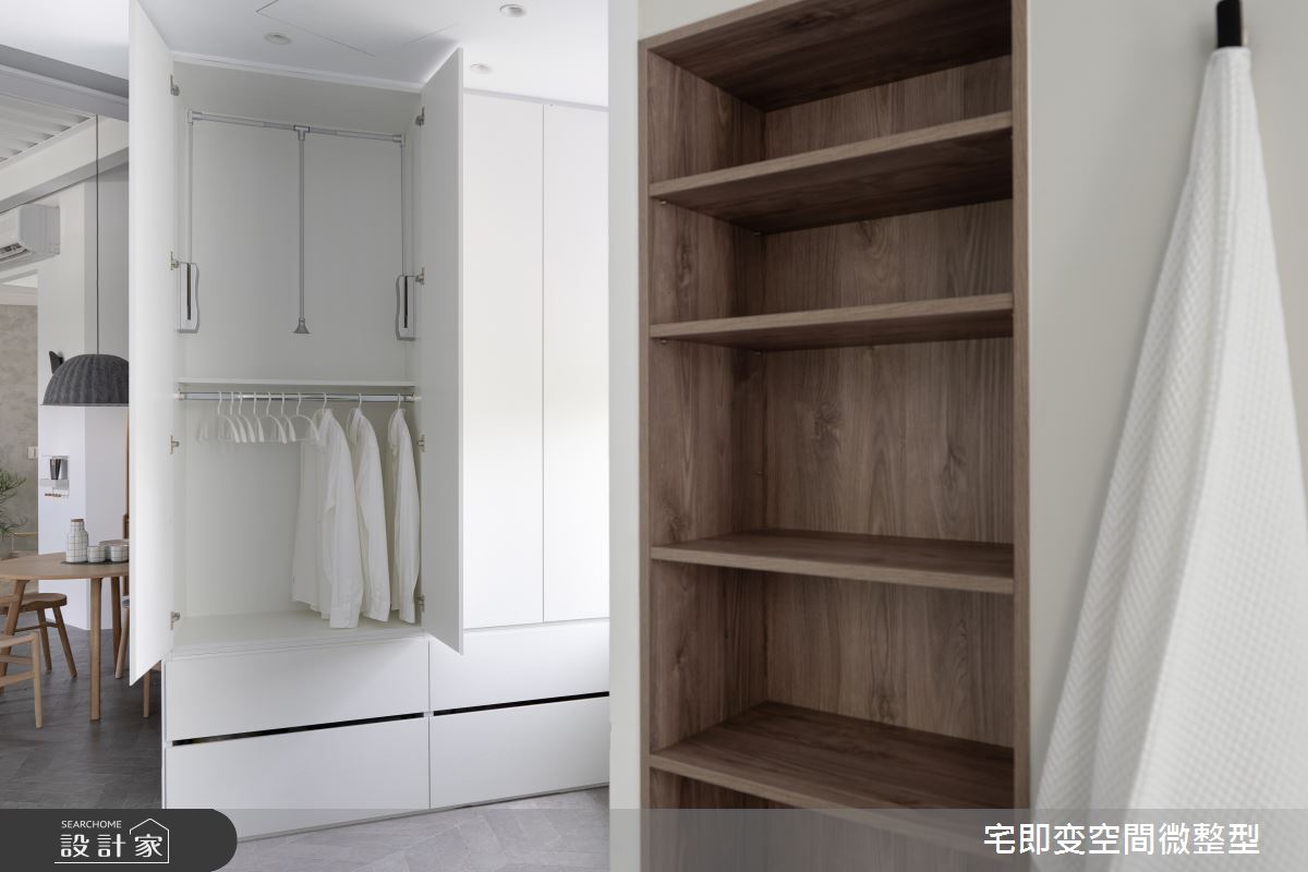17坪新成屋(5年以下)＿北歐風臥室案例圖片＿宅即變空間微整型＿宅即變_58之34