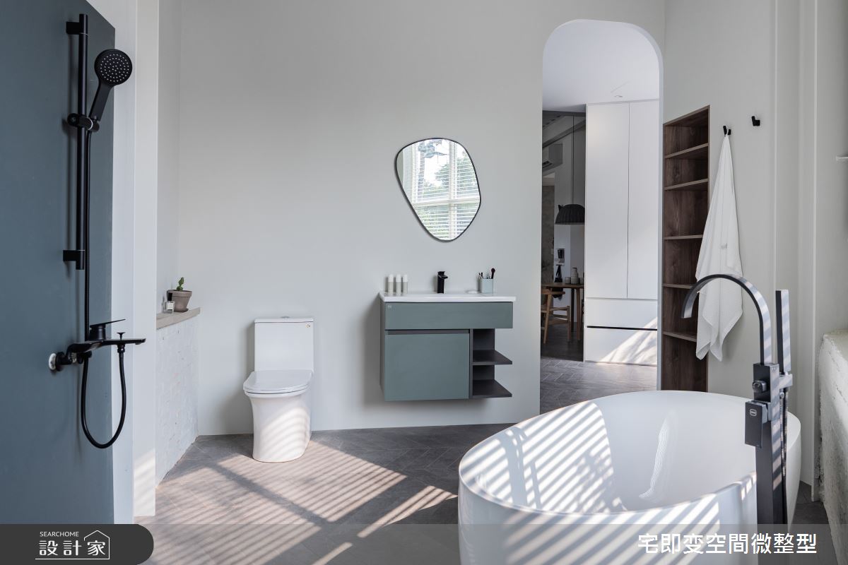 17坪新成屋(5年以下)＿北歐風浴室案例圖片＿宅即變空間微整型＿宅即變_58之40