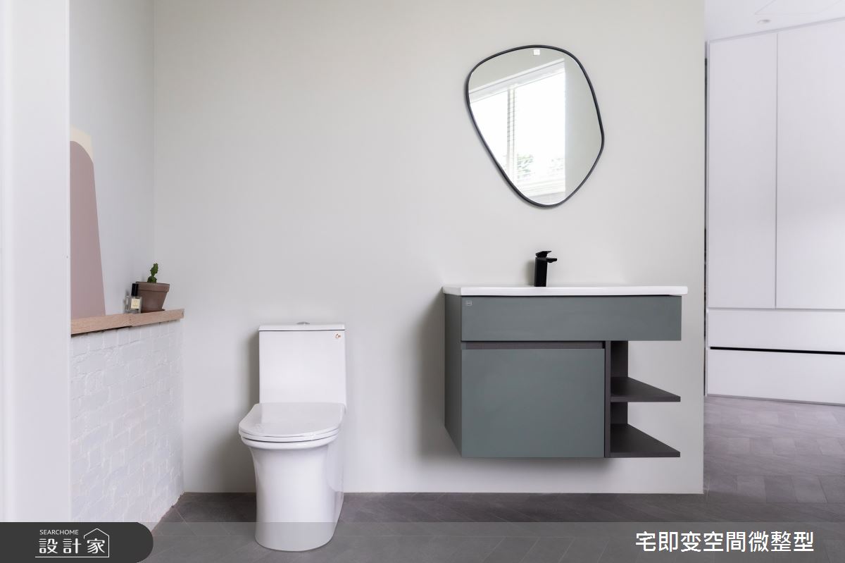 17坪新成屋(5年以下)＿北歐風浴室案例圖片＿宅即變空間微整型＿宅即變_58之42