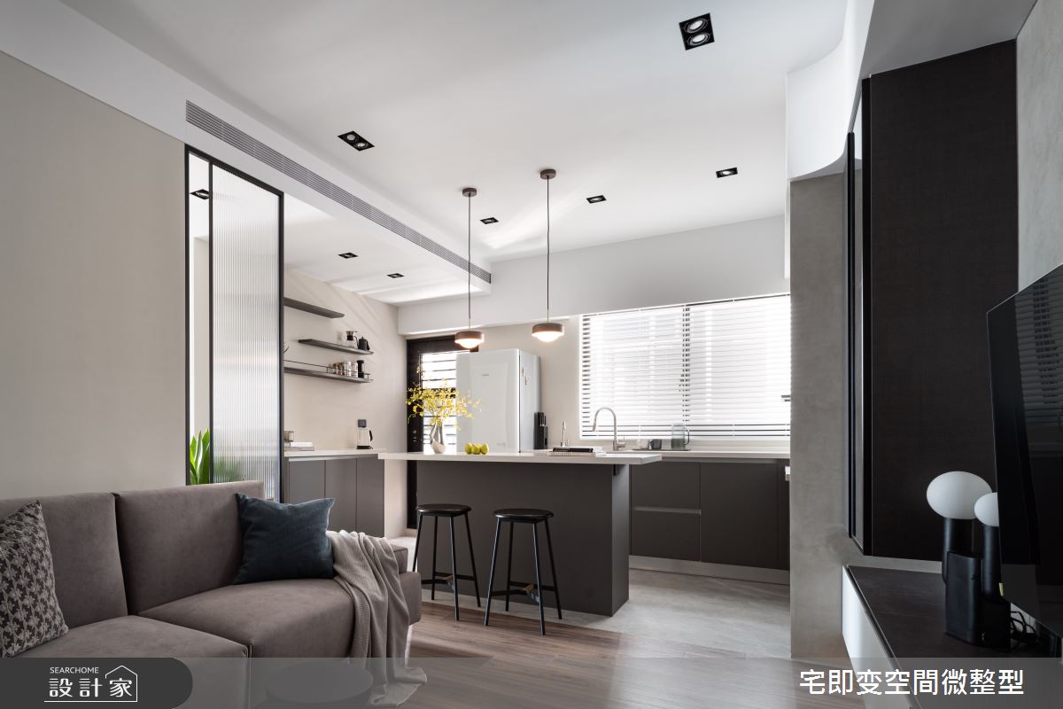 新成屋(5年以下)＿現代風客廳餐廳廚房中島案例圖片＿宅即變空間微整型＿宅即變_59之3