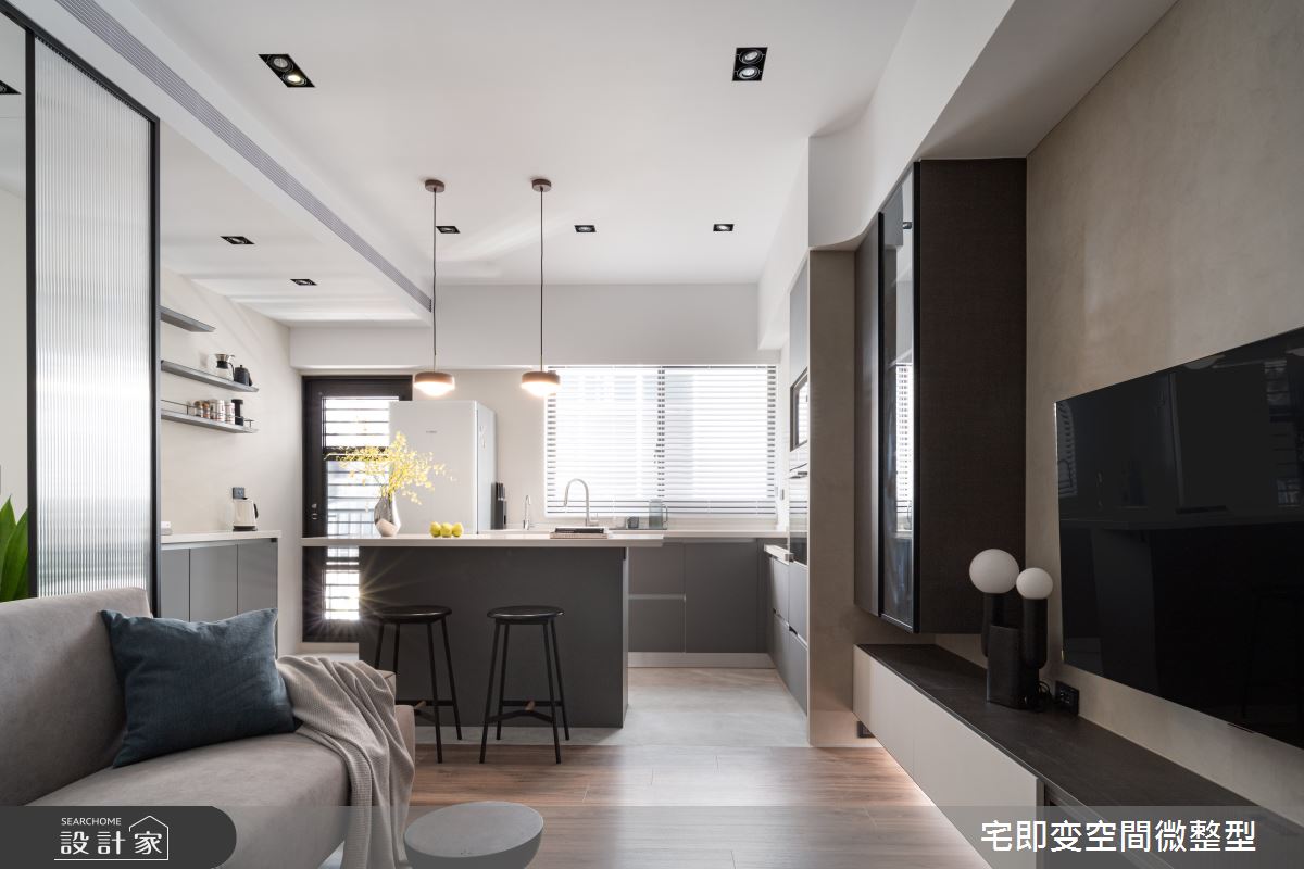 新成屋(5年以下)＿現代風客廳餐廳廚房中島案例圖片＿宅即變空間微整型＿宅即變_59之6