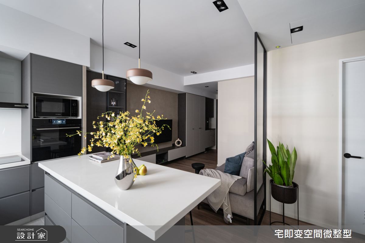 新成屋(5年以下)＿現代風客廳餐廳中島案例圖片＿宅即變空間微整型＿宅即變_59之11