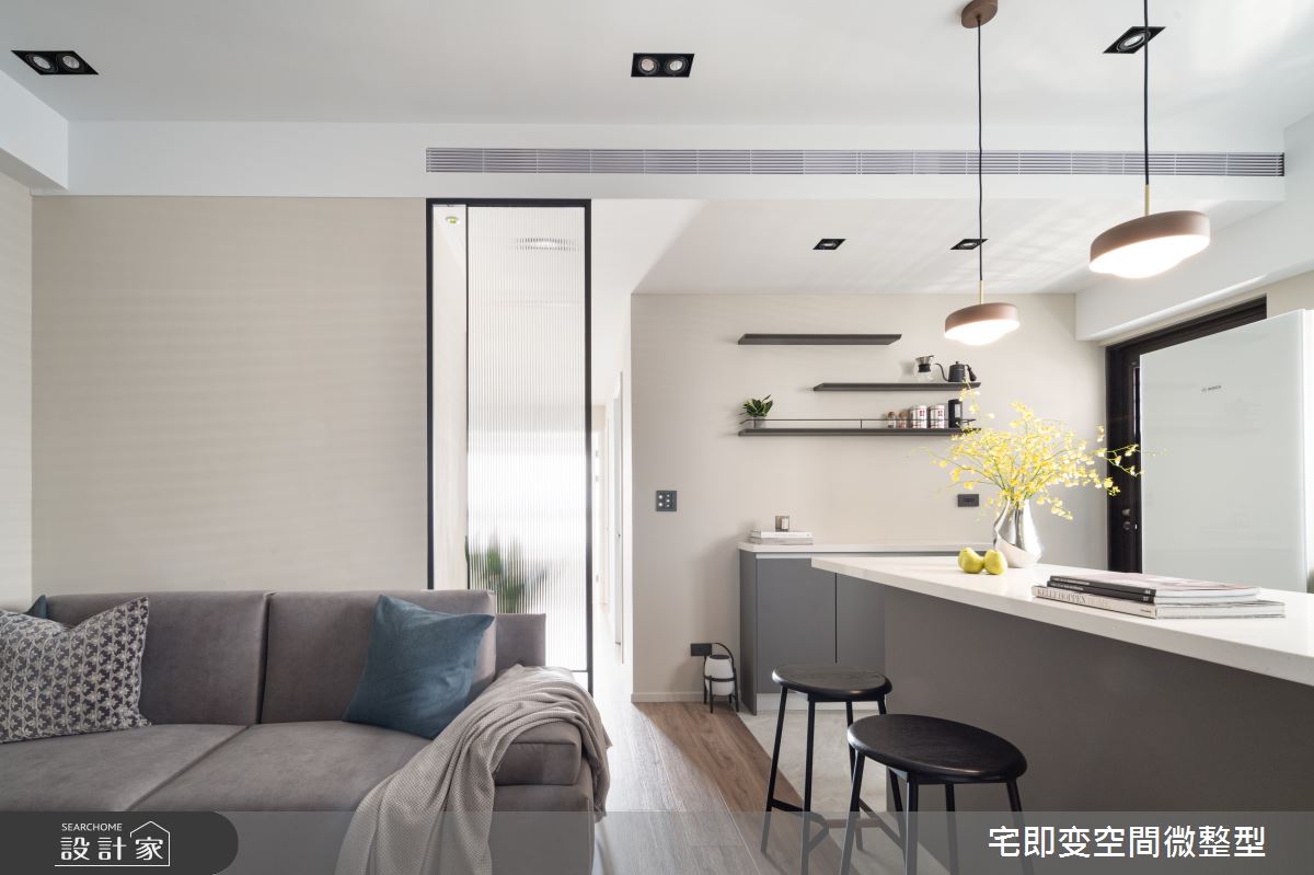 新成屋(5年以下)＿現代風客廳餐廳中島案例圖片＿宅即變空間微整型＿宅即變_59之14