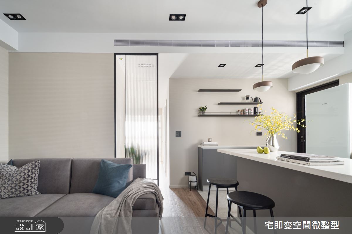 新成屋(5年以下)＿現代風客廳餐廳中島案例圖片＿宅即變空間微整型＿宅即變_59之15