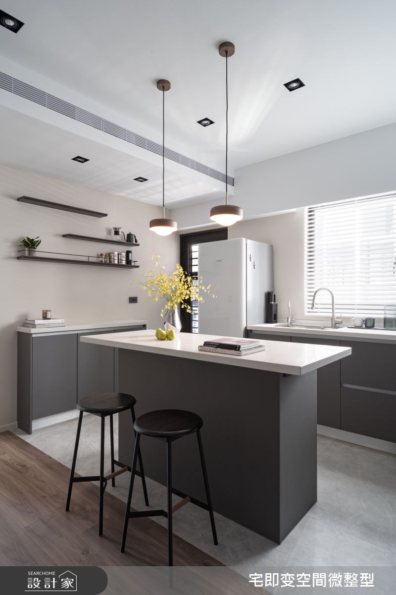 新成屋(5年以下)＿現代風餐廳廚房中島案例圖片＿宅即變空間微整型＿宅即變_59之16