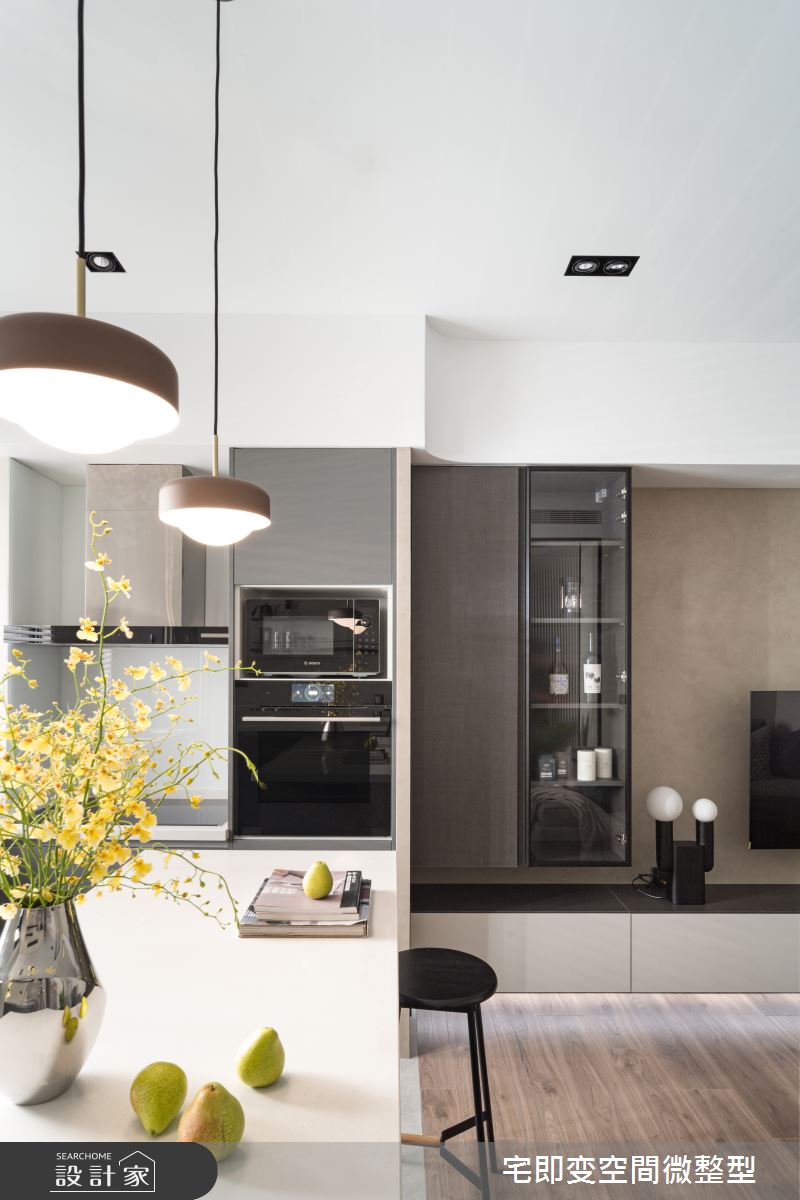 新成屋(5年以下)＿現代風客廳餐廳中島案例圖片＿宅即變空間微整型＿宅即變_59之21