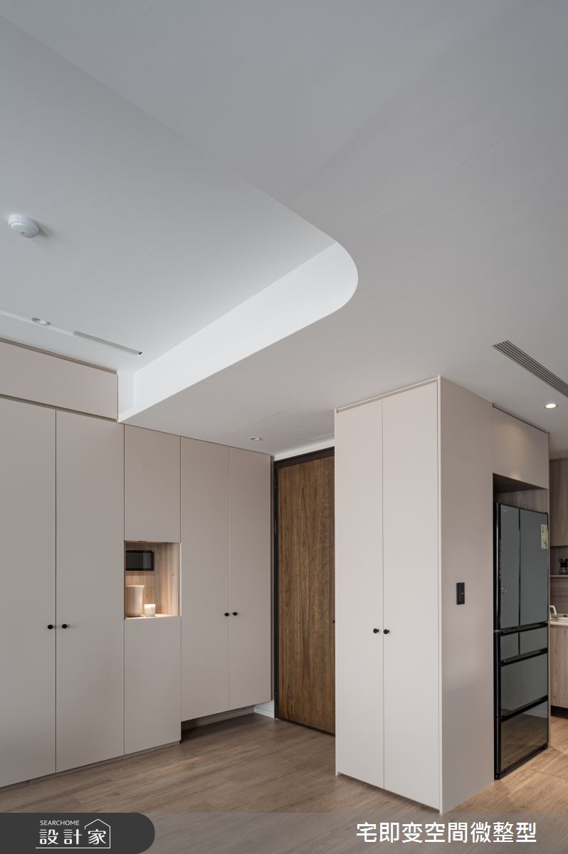 30坪新成屋(5年以下)＿日式無印風玄關案例圖片＿宅即變空間微整型＿宅即變_60之25