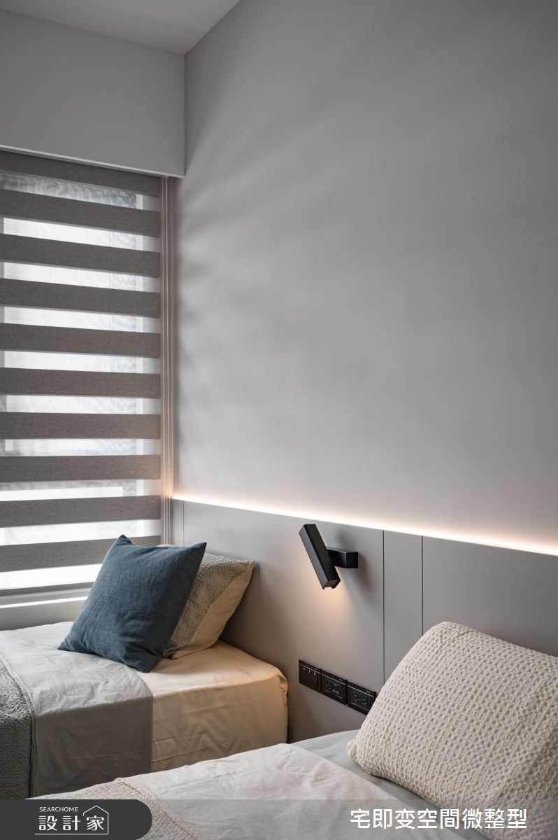 30坪新成屋(5年以下)＿日式無印風臥室案例圖片＿宅即變空間微整型＿宅即變_60之39