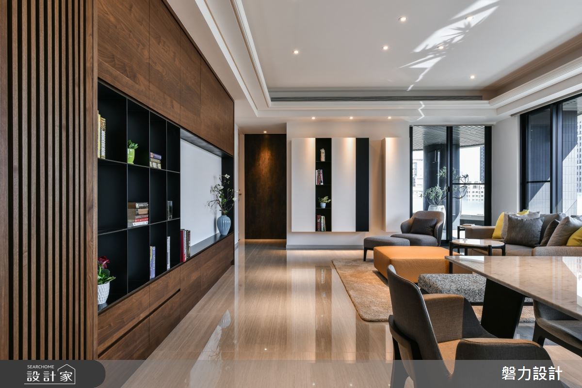 110坪新成屋(5年以下)＿現代風客廳案例圖片＿Keystone design 磐力設計＿磐力_沐光.嶼之6