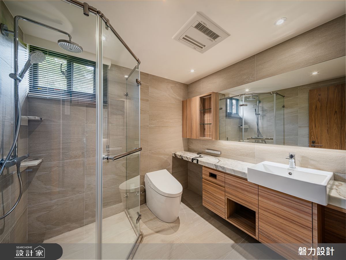 70坪老屋(16~30年)＿現代風浴室案例圖片＿Keystone design 磐力設計＿磐力_逸掬旭光之16