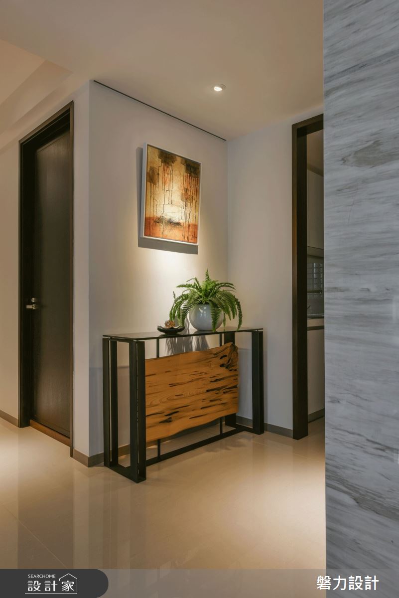 78坪新成屋(5年以下)＿現代風走廊案例圖片＿Keystone design 磐力設計＿磐力_河曲山迎之22