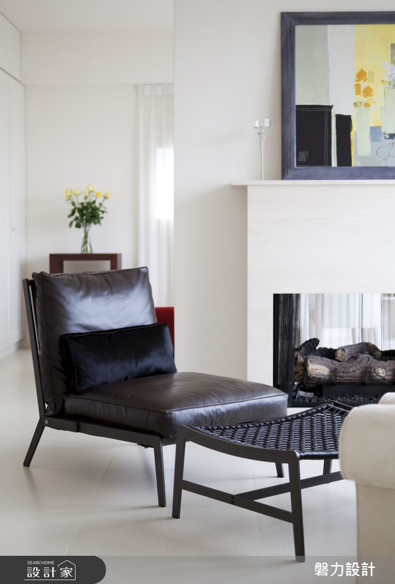 27坪新成屋(5年以下)＿現代風客廳案例圖片＿Keystone design 磐力設計＿磐力_雅白之韻之5