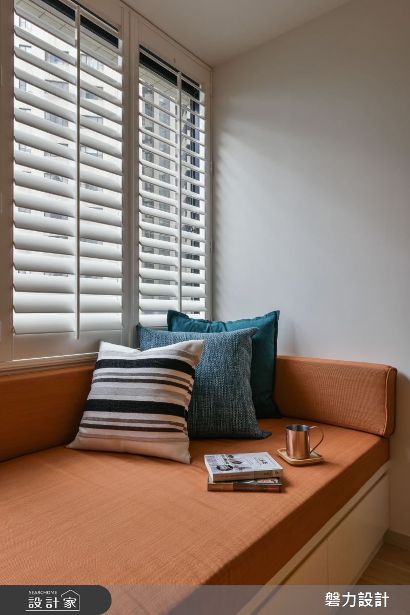 40坪老屋(16~30年)＿混搭風臥榻案例圖片＿Keystone design 磐力設計＿磐力_湛藍憶居之6