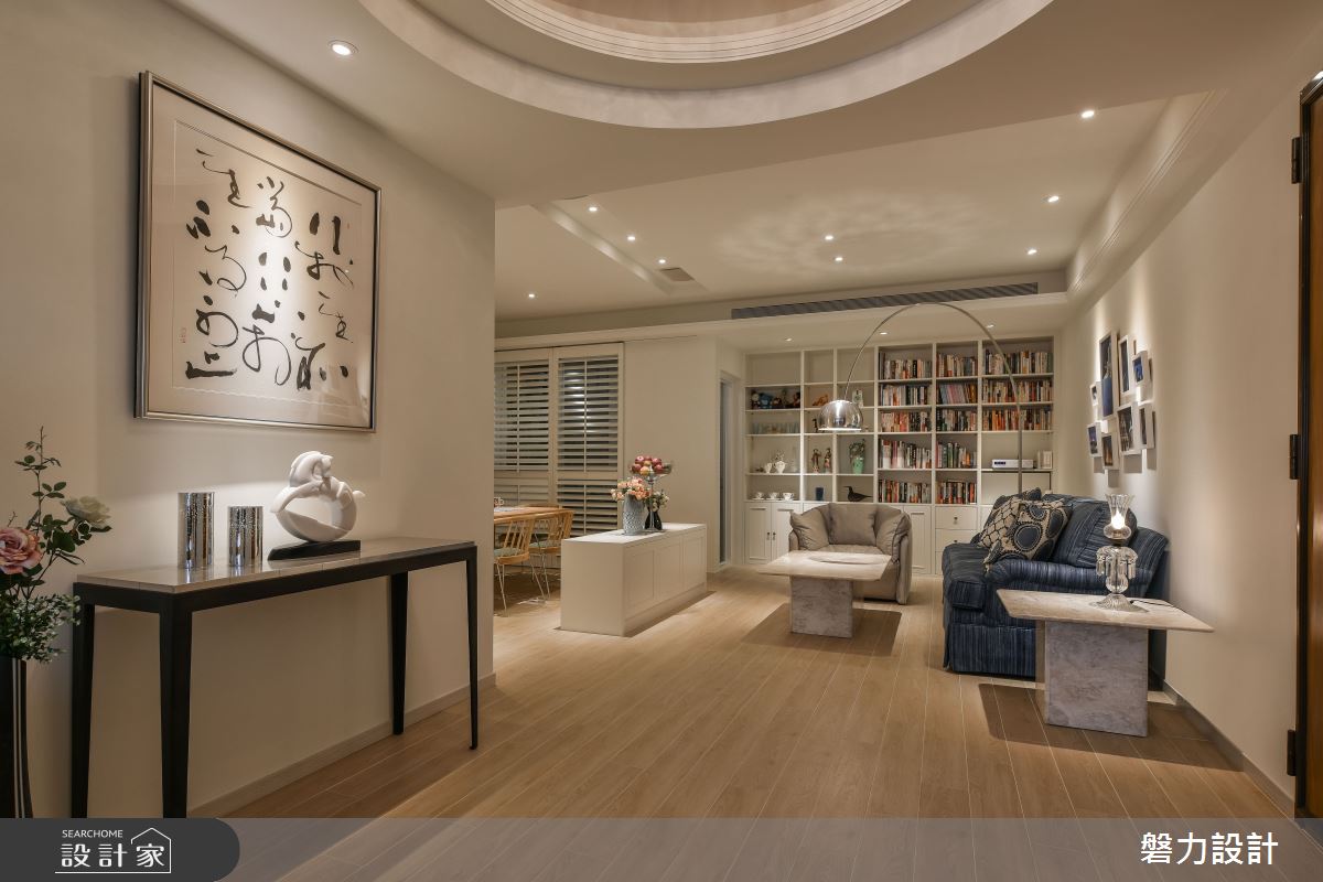40坪老屋(16~30年)＿混搭風客廳案例圖片＿Keystone design 磐力設計＿磐力_湛藍憶居之3