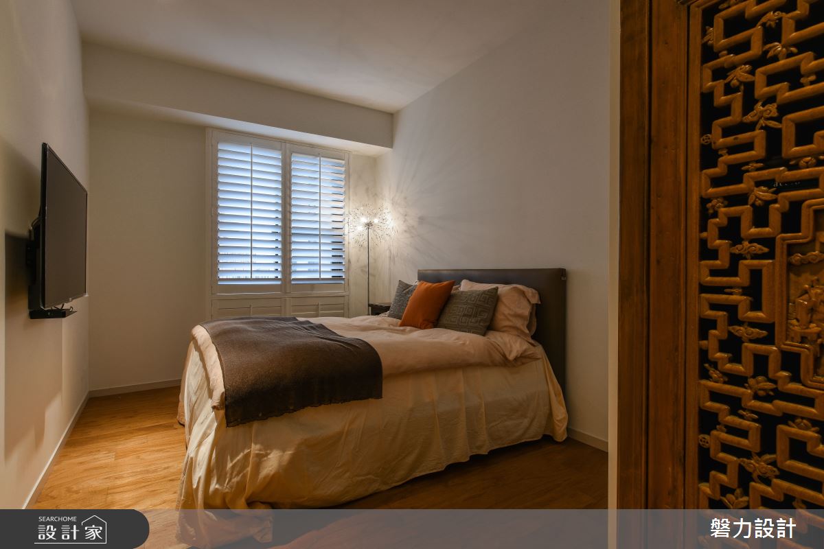40坪老屋(16~30年)＿混搭風臥室案例圖片＿Keystone design 磐力設計＿磐力_湛藍憶居之8