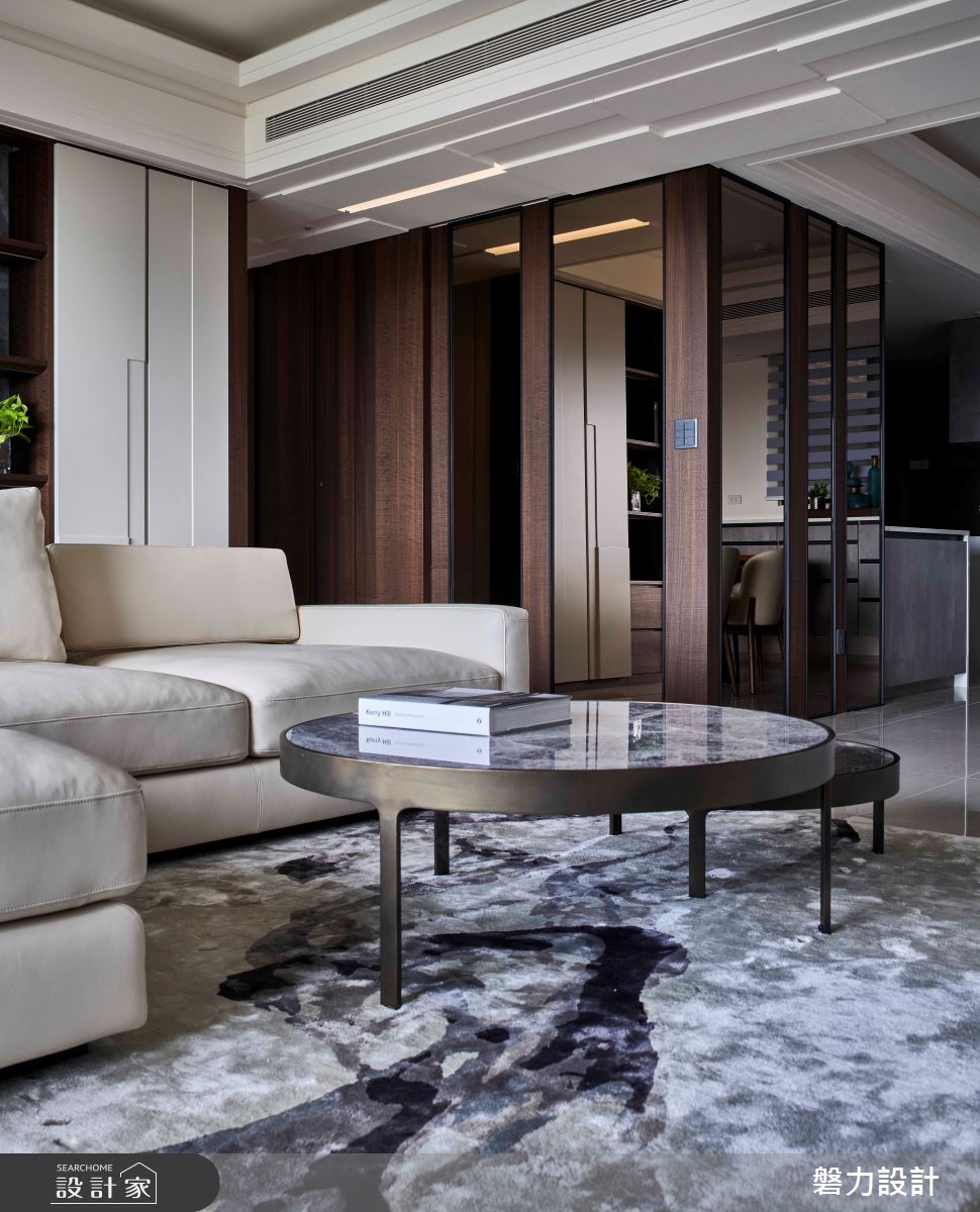 55坪新成屋(5年以下)＿現代風客廳案例圖片＿Keystone design 磐力設計＿磐力_層峰疊起之15