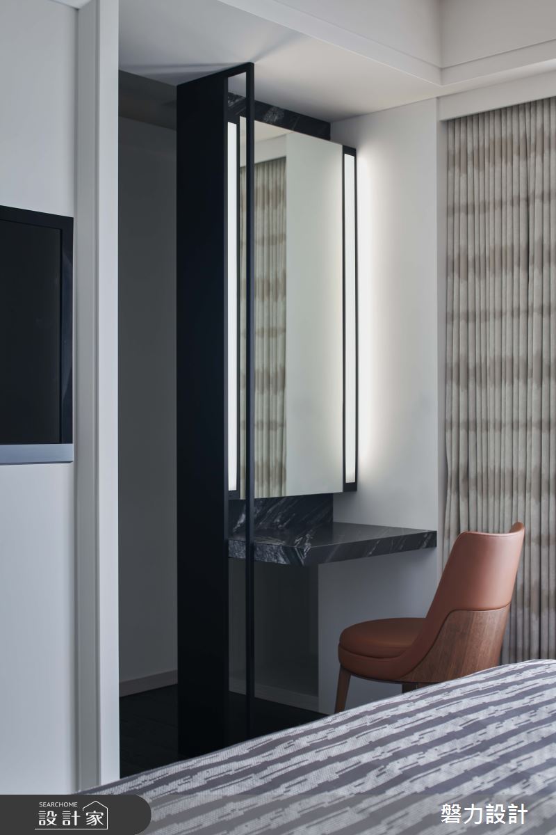 55坪新成屋(5年以下)＿現代風臥室案例圖片＿Keystone design 磐力設計＿磐力_層峰疊起之26