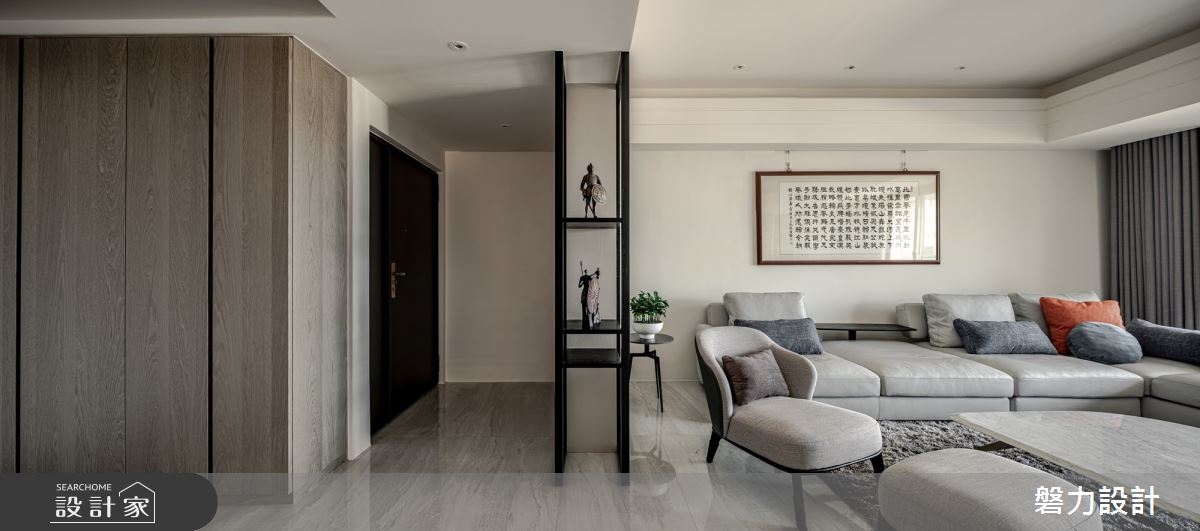 65坪中古屋(5~15年)＿現代風客廳案例圖片＿Keystone design 磐力設計＿磐力_運境.蘊靜之1