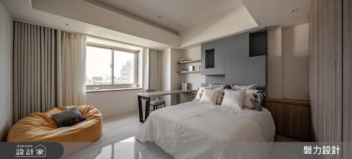 65坪中古屋(5~15年)＿現代風臥室案例圖片＿Keystone design 磐力設計＿磐力_運境.蘊靜之13
