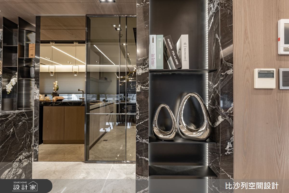 57坪新成屋(5年以下)＿現代風玄關廚房案例圖片＿比沙列空間設計＿比沙列_01之9
