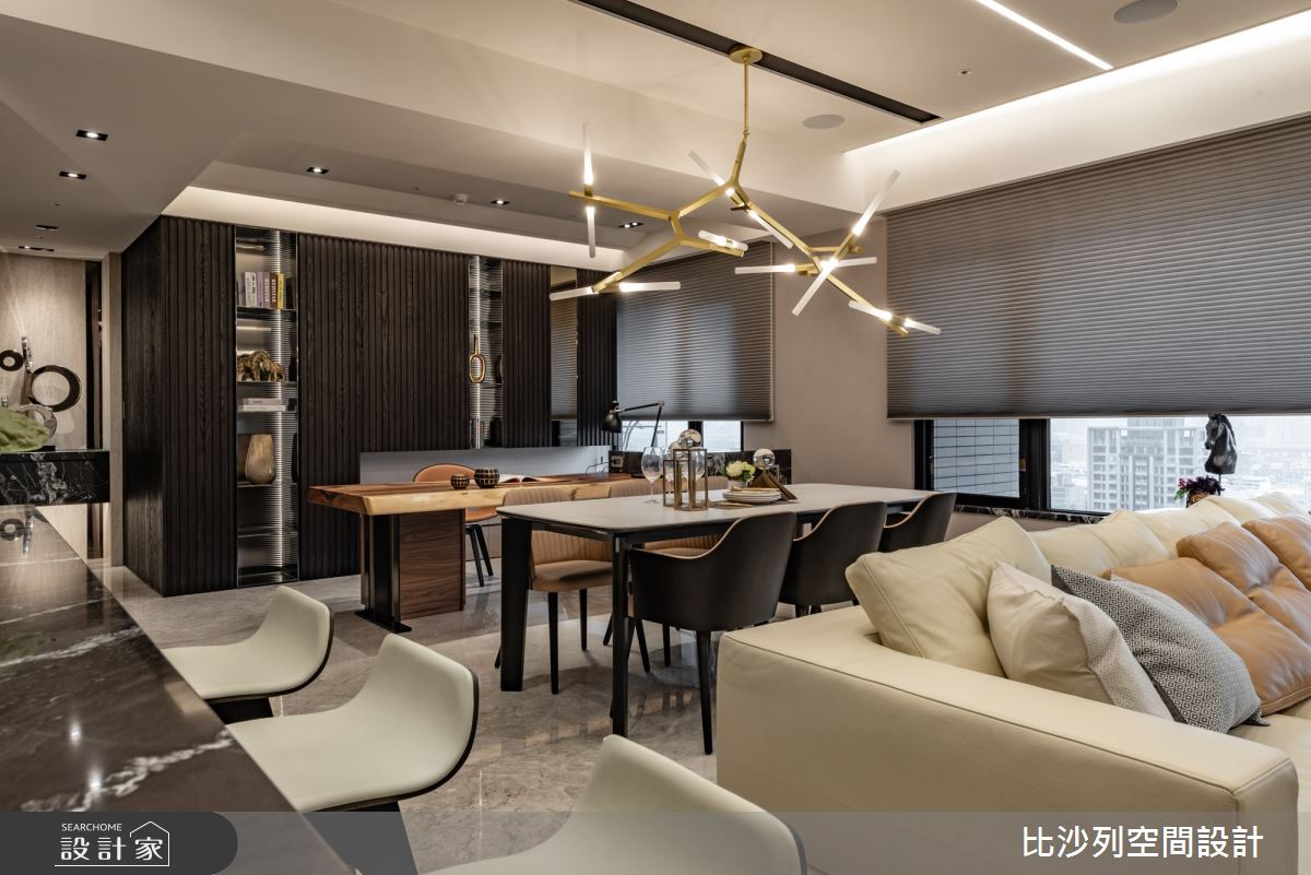 57坪新成屋(5年以下)＿現代風餐廳案例圖片＿比沙列空間設計＿比沙列_01之13