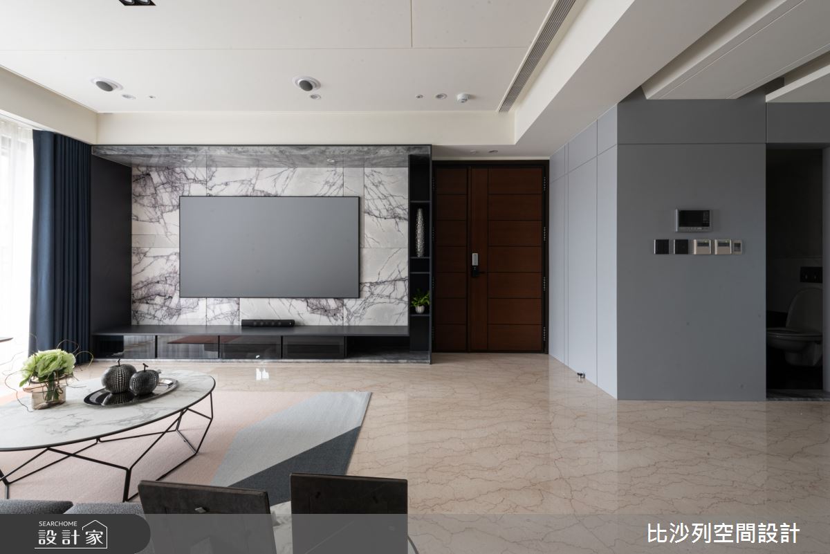 47坪＿現代風客廳案例圖片＿比沙列空間設計＿比沙列_02之4