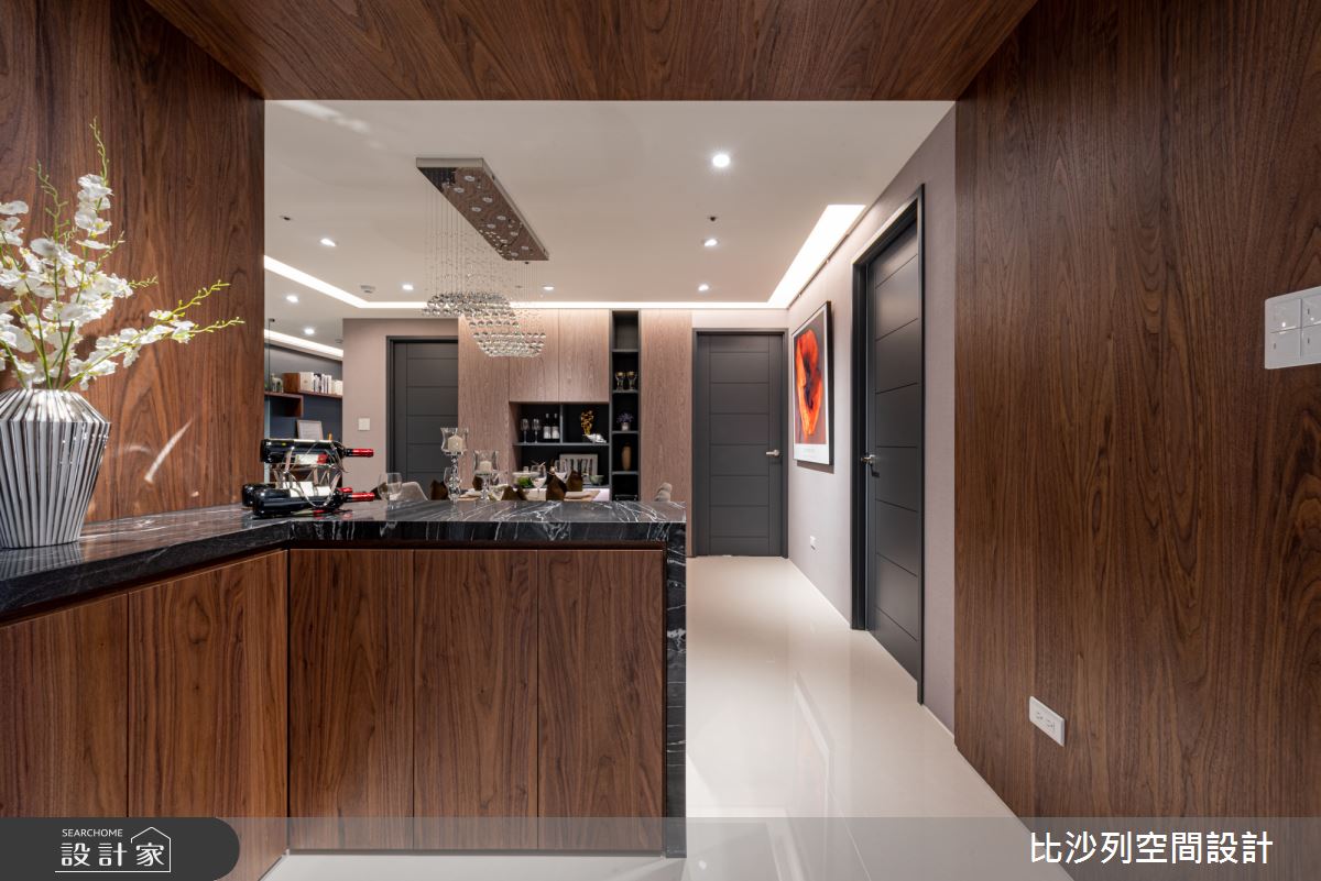 35坪新成屋(5年以下)＿現代風吧檯案例圖片＿比沙列空間設計＿比沙列_03之26