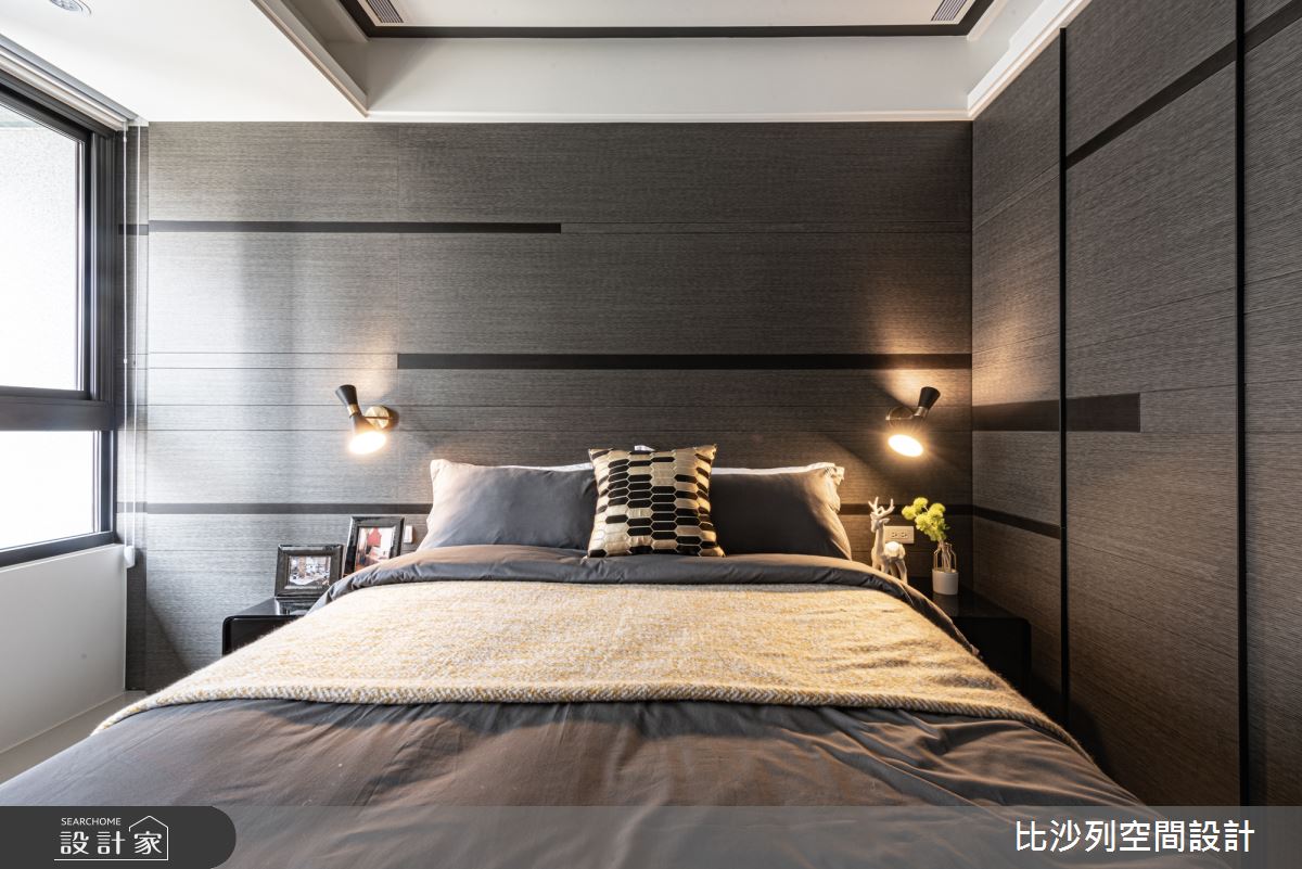 35坪新成屋(5年以下)＿現代風臥室案例圖片＿比沙列空間設計＿比沙列_03之38