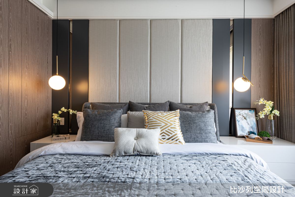 35坪新成屋(5年以下)＿現代風臥室案例圖片＿比沙列空間設計＿比沙列_03之35