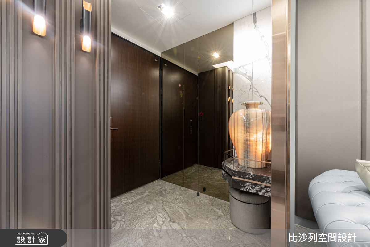 48坪新成屋(5年以下)＿現代風玄關案例圖片＿比沙列空間設計＿比沙列_04之1