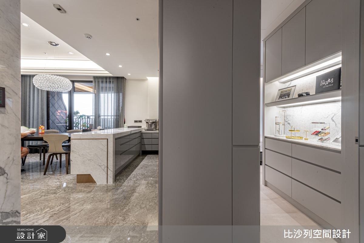 48坪新成屋(5年以下)＿現代風吧檯案例圖片＿比沙列空間設計＿比沙列_04之19