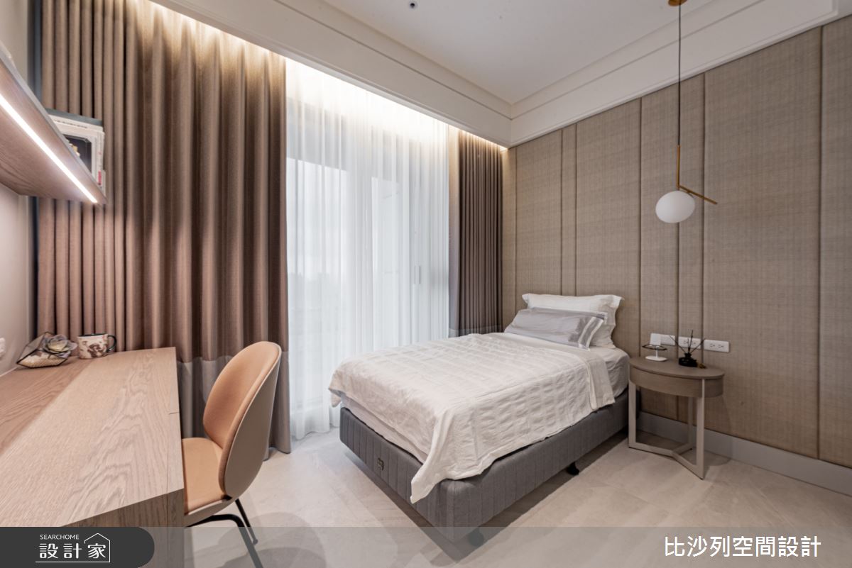 48坪新成屋(5年以下)＿現代風臥室案例圖片＿比沙列空間設計＿比沙列_04之23