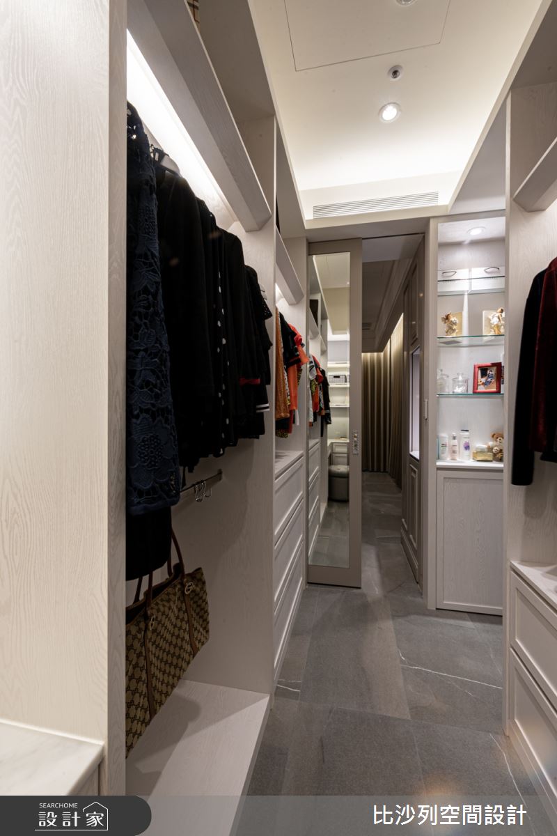 48坪新成屋(5年以下)＿現代風更衣間案例圖片＿比沙列空間設計＿比沙列_04之34