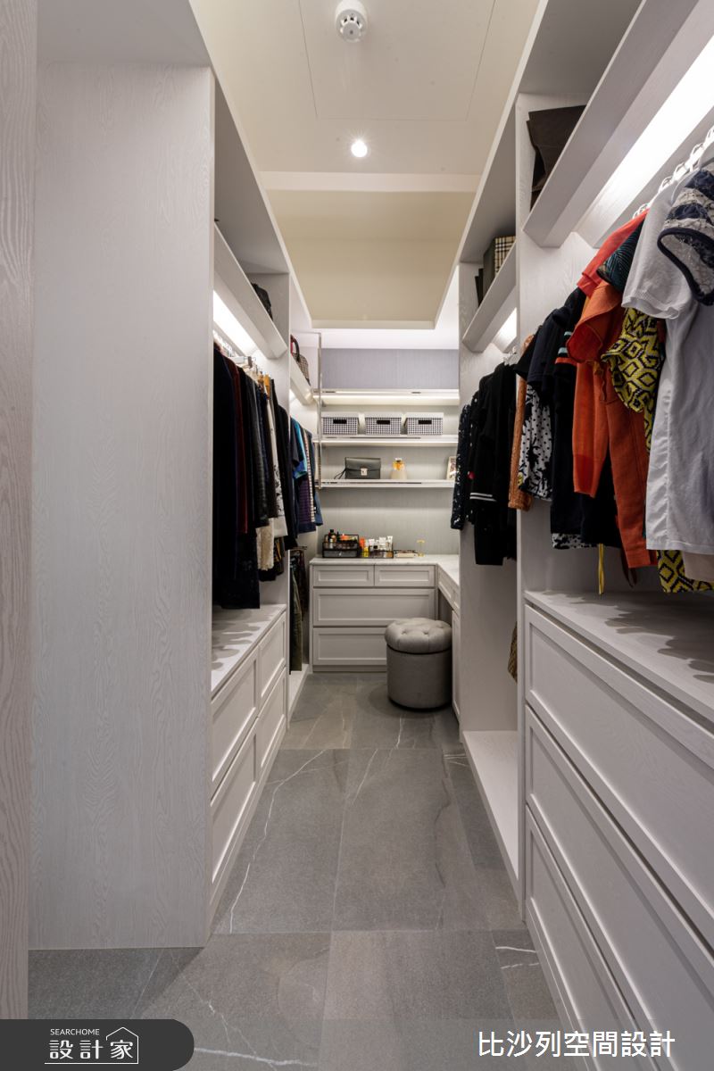 48坪新成屋(5年以下)＿現代風更衣間案例圖片＿比沙列空間設計＿比沙列_04之35