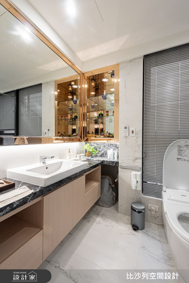 48坪新成屋(5年以下)＿現代風浴室案例圖片＿比沙列空間設計＿比沙列_04之38