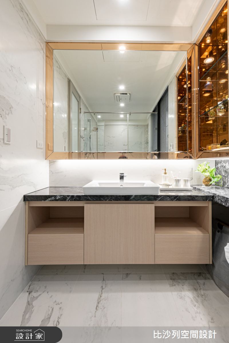 48坪新成屋(5年以下)＿現代風浴室案例圖片＿比沙列空間設計＿比沙列_04之39